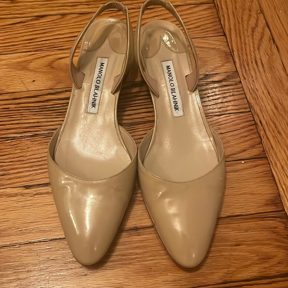 Manolo Blahnik Aspro Slingbacks